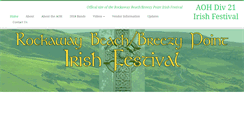Desktop Screenshot of irishfest21.com